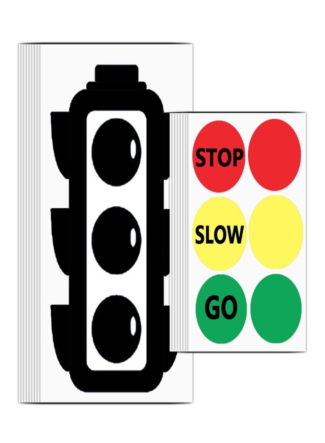 Besttile Traffic Light Craft Kit Traffic Lamp for Crafts and Fun Classroom Activities,30 Pcs Per Pack - Image 4
